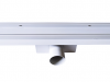 AQUALine - Odpływ liniowy posadzkowy BIAŁY MAT 2w1 pod płytkę 120cm L04WT